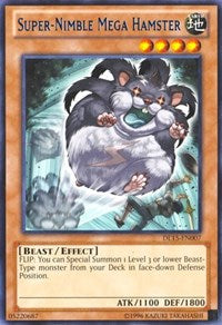 Super-Nimble Mega Hamster (Blue) [DL15-EN007] Rare | Good Games Morley