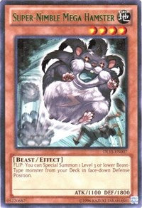 Super-Nimble Mega Hamster (Green) [DL15-EN007] Rare | Good Games Morley