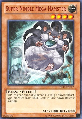 Super-Nimble Mega Hamster (Red) [DL15-EN007] Rare | Good Games Morley