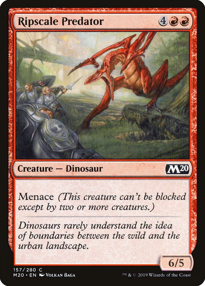 Ripscale Predator [Core Set 2020] | Good Games Morley