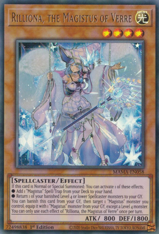 Rilliona, the Magistus of Verre [MAMA-EN058] Ultra Rare | Good Games Morley