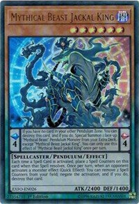 Mythical Beast Jackal King [EXFO-EN026] Ultra Rare | Good Games Morley