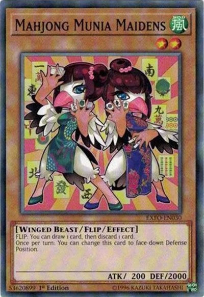 Mahjong Munia Maidens [EXFO-EN030] Common | Good Games Morley