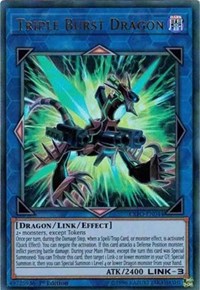 Triple Burst Dragon [EXFO-EN044] Ultra Rare | Good Games Morley