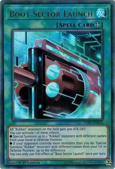 Boot Sector Launch [EXFO-EN053] Ultra Rare | Good Games Morley
