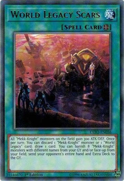 World Legacy Scars [EXFO-EN056] Rare | Good Games Morley