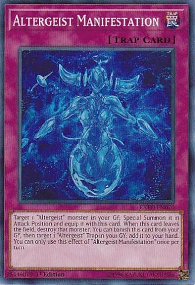Altergeist Manifestation [EXFO-EN070] Super Rare | Good Games Morley