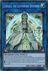 Curious, the Lightsworn Dominion [EXFO-EN091] Super Rare | Good Games Morley
