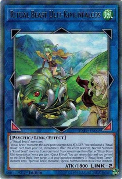 Ritual Beast Ulti-Kimunfalcos [EXFO-EN096] Rare | Good Games Morley