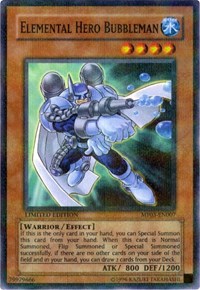 Elemental HERO Bubbleman [MF03-EN007] Parallel Rare | Good Games Morley