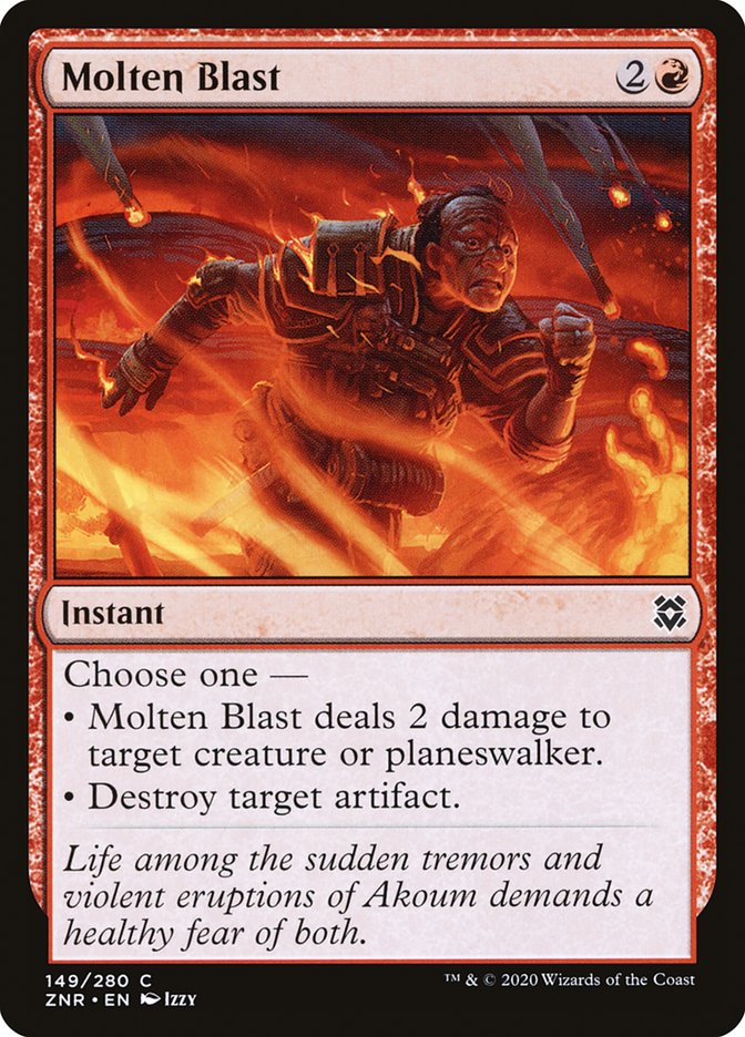 Molten Blast [Zendikar Rising] | Good Games Morley