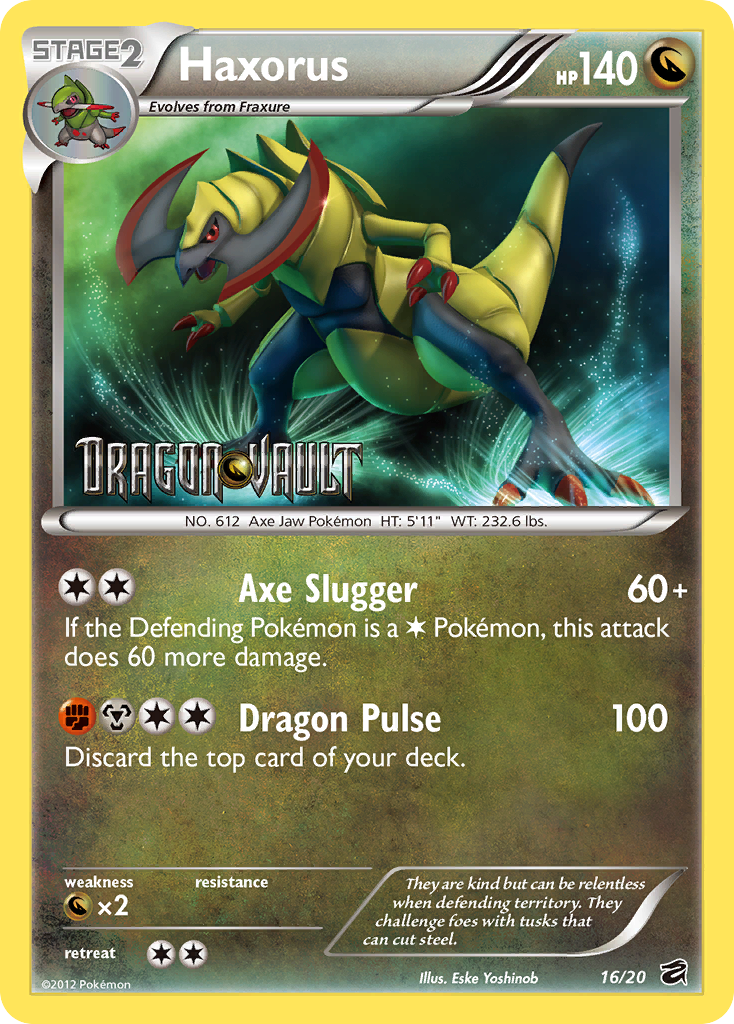 Haxorus (16/20) [Black & White: Dragon Vault] | Good Games Morley