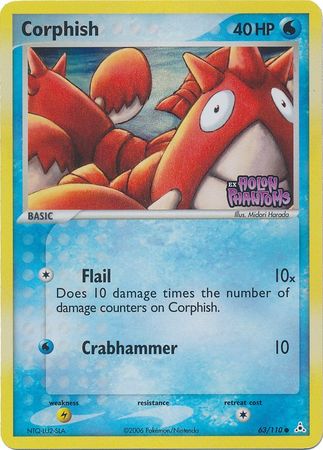 Corphish (63/110) (Stamped) [EX: Holon Phantoms] | Good Games Morley