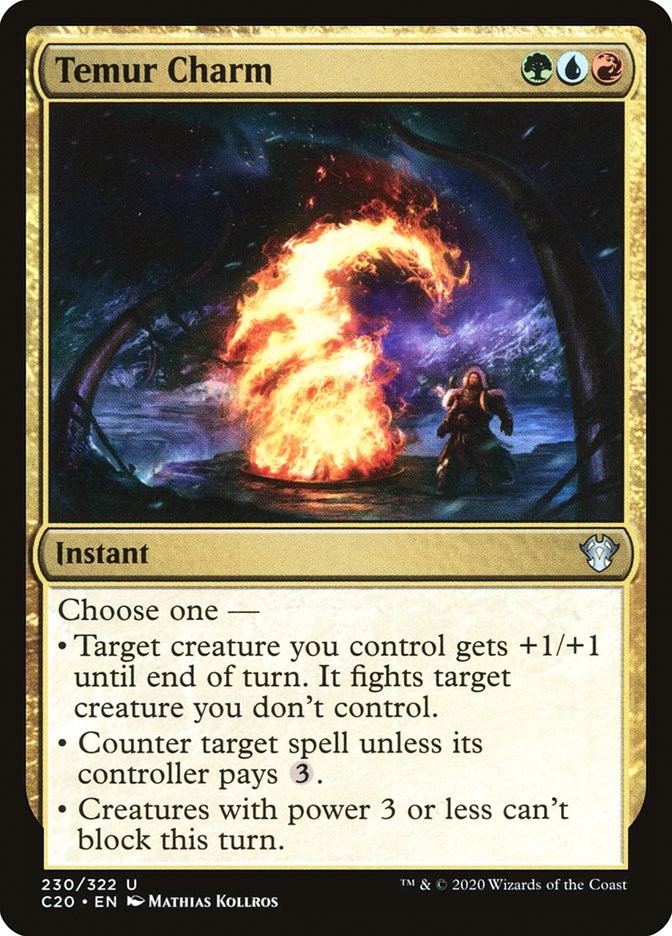 Temur Charm [Commander 2020] | Good Games Morley