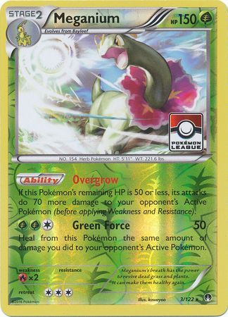 Meganium (3/122) (League Promo) [XY: BREAKpoint] | Good Games Morley