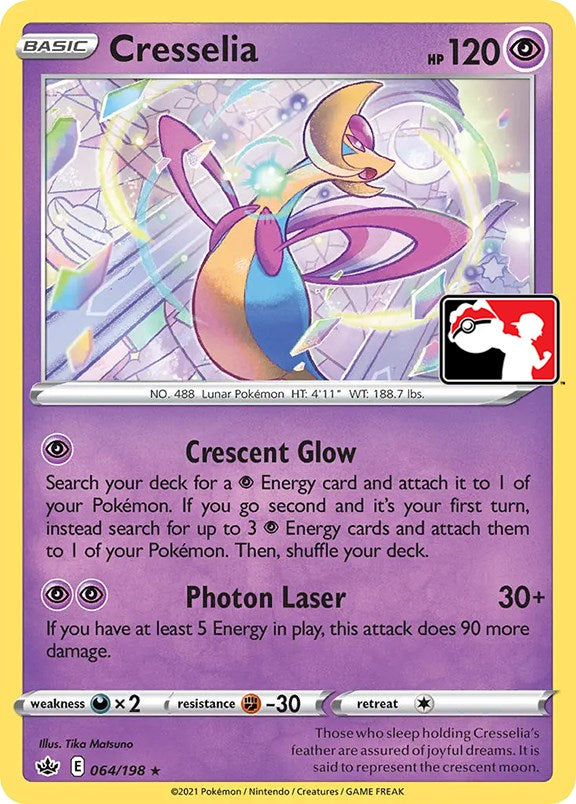 Cresselia (064/198) [Prize Pack Series One] | Good Games Morley