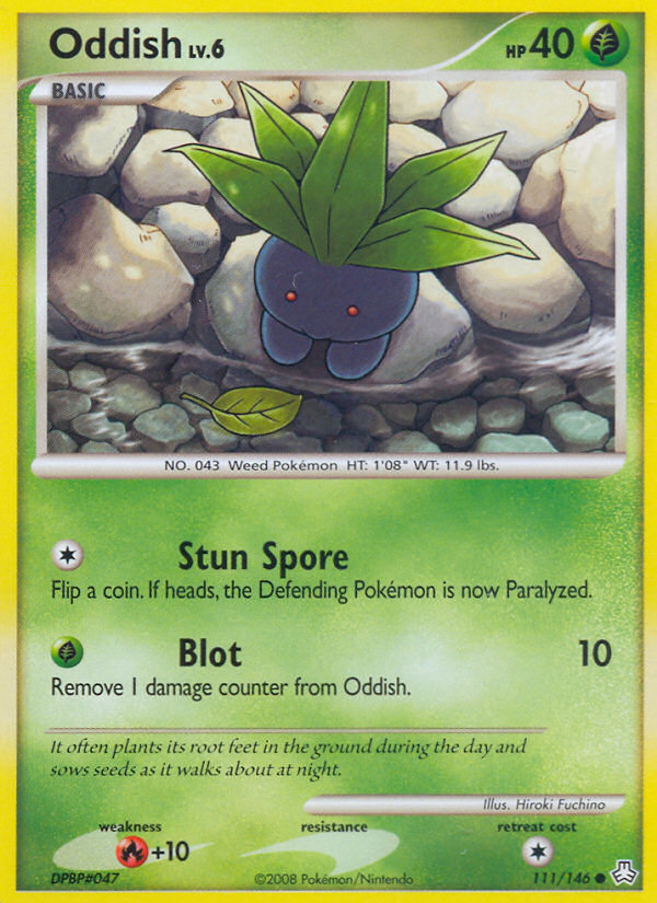 Oddish (111/146) [Diamond & Pearl: Legends Awakened] | Good Games Morley
