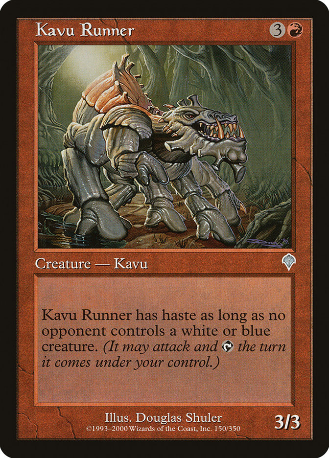 Kavu Runner [Invasion] | Good Games Morley