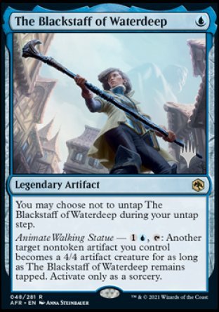 The Blackstaff of Waterdeep (Promo Pack) [Dungeons & Dragons: Adventures in the Forgotten Realms Promos] | Good Games Morley