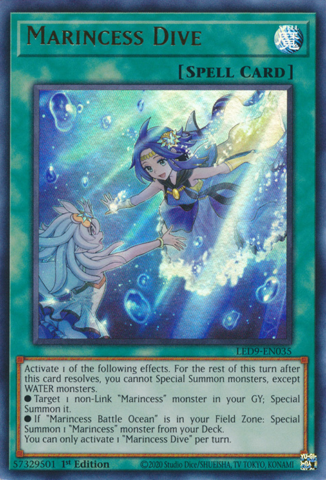 Marincess Dive [LED9-EN035] Ultra Rare | Good Games Morley
