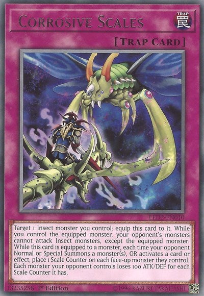 Corrosive Scales [LED2-EN010] Rare | Good Games Morley