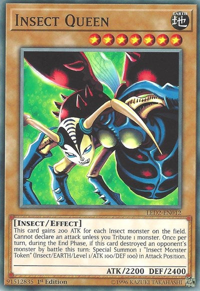 Insect Queen [LED2-EN012] Common | Good Games Morley