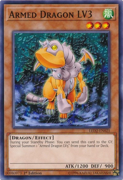 Armed Dragon LV3 [LED2-EN025] Common | Good Games Morley