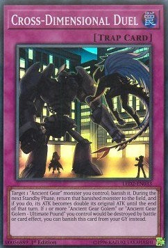 Cross-Dimensional Duel [LED2-EN033] Super Rare | Good Games Morley