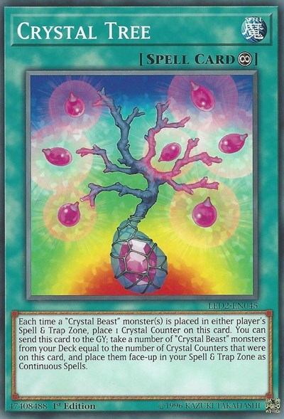 Crystal Tree [LED2-EN045] Common | Good Games Morley