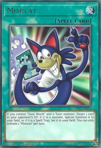Mimicat [LED2-EN051] Rare | Good Games Morley