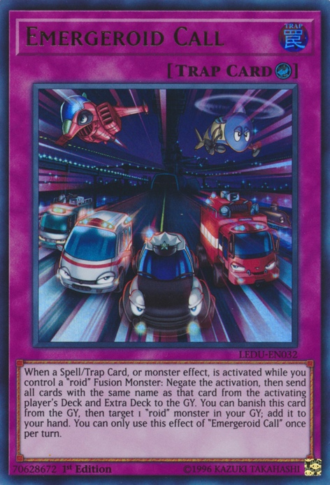 Emergeroid Call [LEDU-EN032] Ultra Rare | Good Games Morley