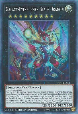 Galaxy-Eyes Cipher Blade Dragon [EXFO-ENSE4] Super Rare | Good Games Morley
