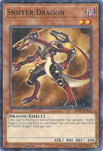 Sniffer Dragon (Starfoil) [SP18-EN026] Starfoil Rare | Good Games Morley