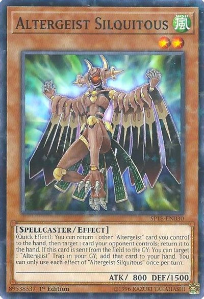 Altergeist Silquitous (Starfoil) [SP18-EN030] Starfoil Rare | Good Games Morley