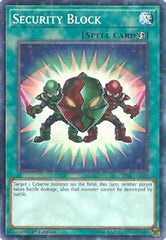 Security Block (Starfoil) [SP18-EN038] Starfoil Rare | Good Games Morley