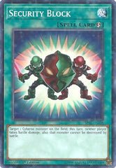 Security Block (Starfoil) [SP18-EN038] Starfoil Rare | Good Games Morley