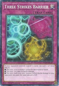 Three Strikes Barrier (Starfoil) [SP18-EN045] Starfoil Rare | Good Games Morley
