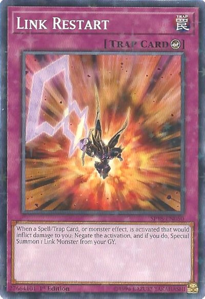 Link Restart (Starfoil) [SP18-EN050] Starfoil Rare | Good Games Morley