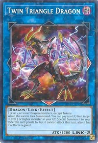 Twin Triangle Dragon (Starfoil) [SP18-EN036] Starfoil Rare | Good Games Morley