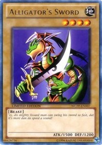 Alligator's Sword [WCPP-EN007] Rare | Good Games Morley