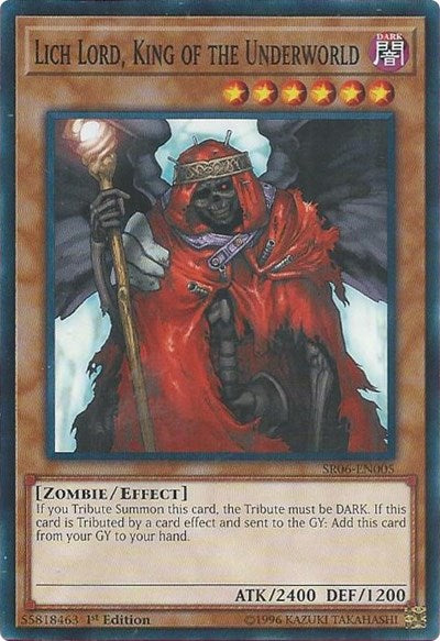 Lich Lord, King of the Underworld [SR06-EN005] Common | Good Games Morley