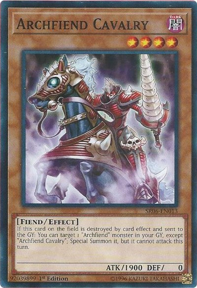 Archfiend Cavalry [SR06-EN013] Common | Good Games Morley