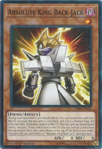 Absolute King Back Jack [SR06-EN020] Common | Good Games Morley
