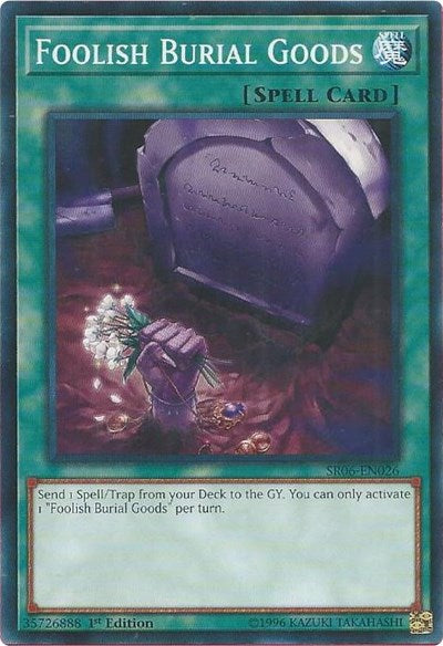 Foolish Burial Goods [SR06-EN026] Common | Good Games Morley