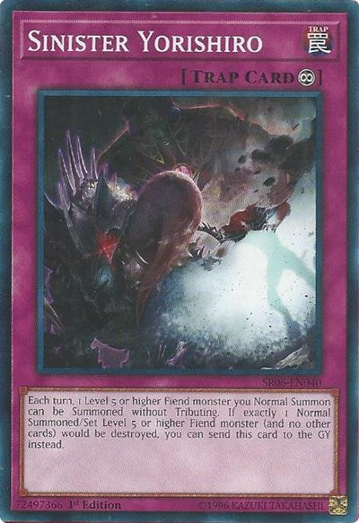 Sinister Yorishiro [SR06-EN040] Common | Good Games Morley
