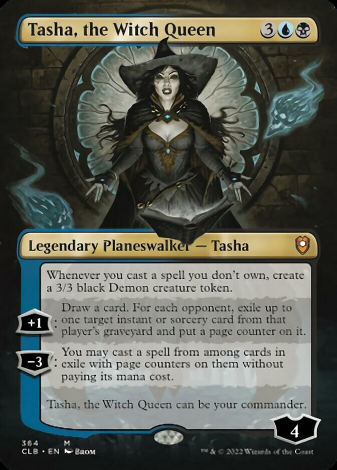 Tasha, the Witch Queen (Borderless) [Commander Legends: Battle for Baldur's Gate] | Good Games Morley