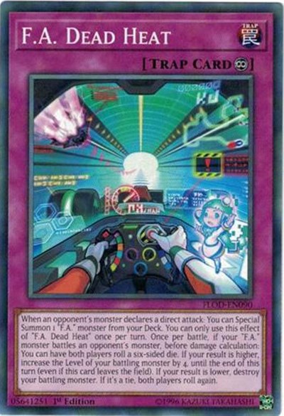 F.A. Dead Heat [FLOD-EN090] Common | Good Games Morley