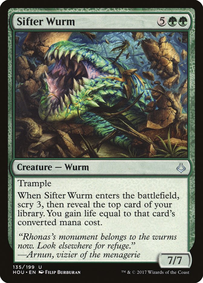 Sifter Wurm [Hour of Devastation] | Good Games Morley
