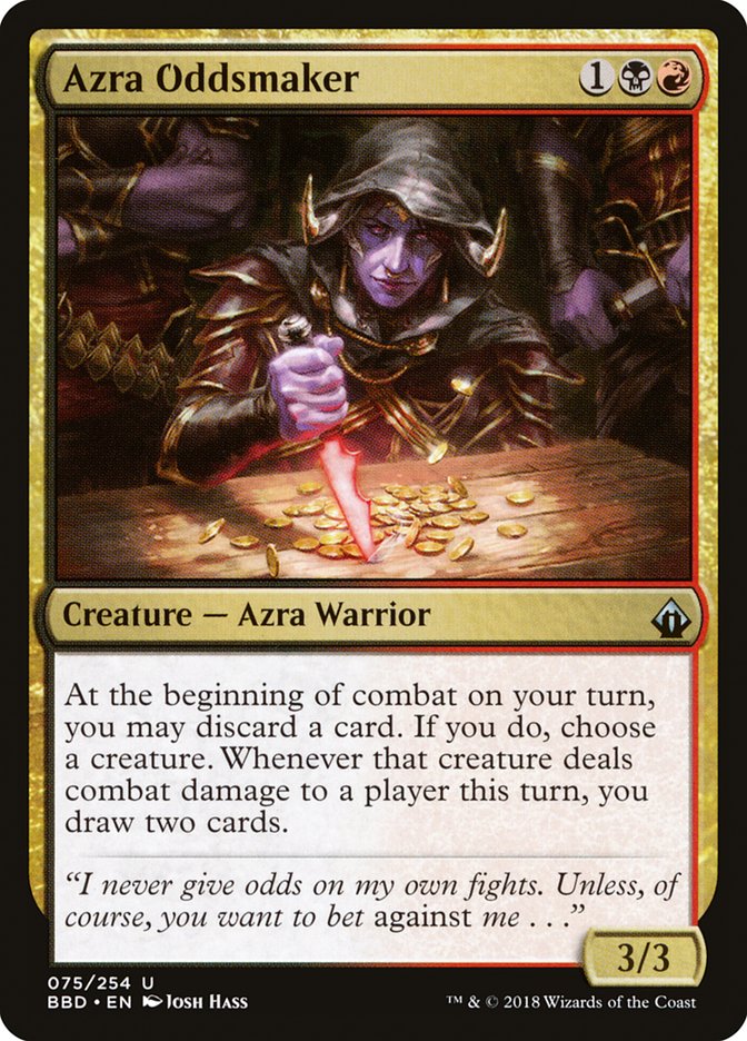 Azra Oddsmaker [Battlebond] | Good Games Morley