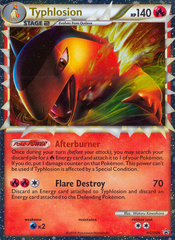 Typhlosion (HGSS09) [HeartGold & SoulSilver: Black Star Promos] | Good Games Morley